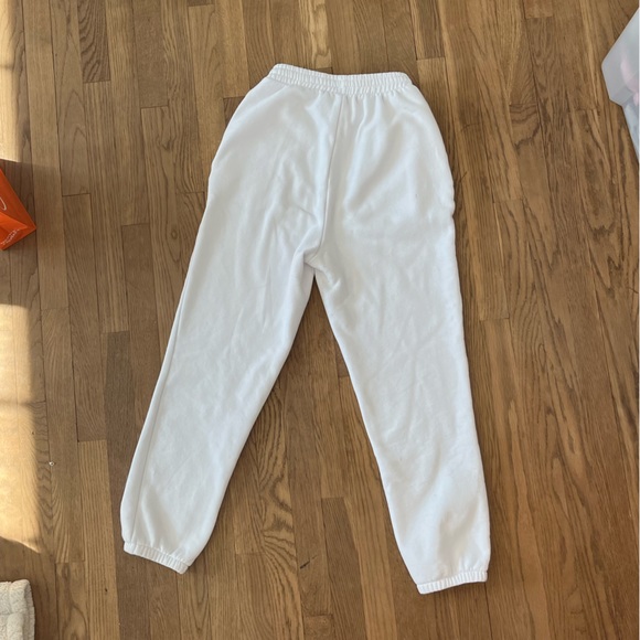 ASOS white sweatpants / white joggers - Picture 5 of 8